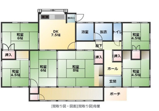 【間取り】 | 福岡県田川市大字夏吉