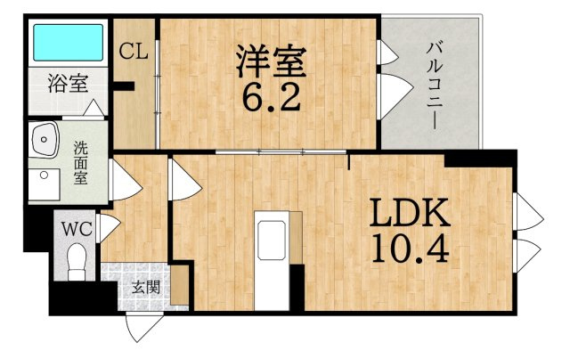 カルムの間取り