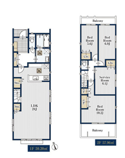  | 【名古屋市昭和区元宮町6丁目47新築戸建1号棟】✨️仲介手数料無料✨️川原小学校・川名中学校