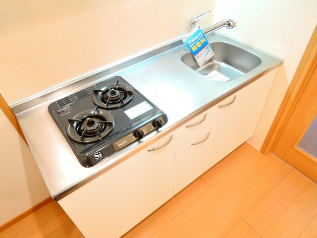 高槻市南松原町のアパートのキッチン