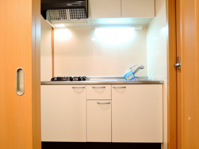 高槻市南松原町のアパートのキッチン