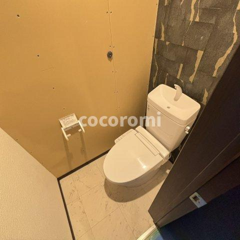 錦町リノベテラスの洗面所