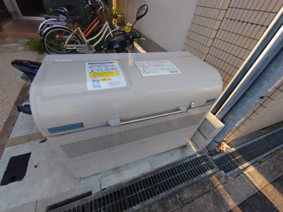 【設備】 | シャルムテラス下新庄 | 専用ごみ置き場です