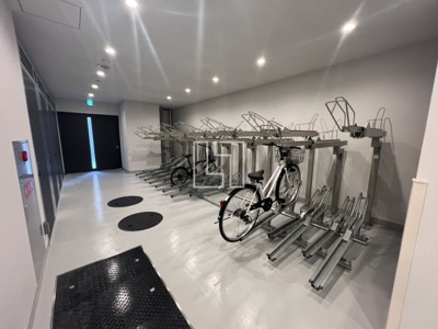 【その他共用部分】 | AFFLUENCE難波EAST | AFFLUENCE難波EAST　駐輪場