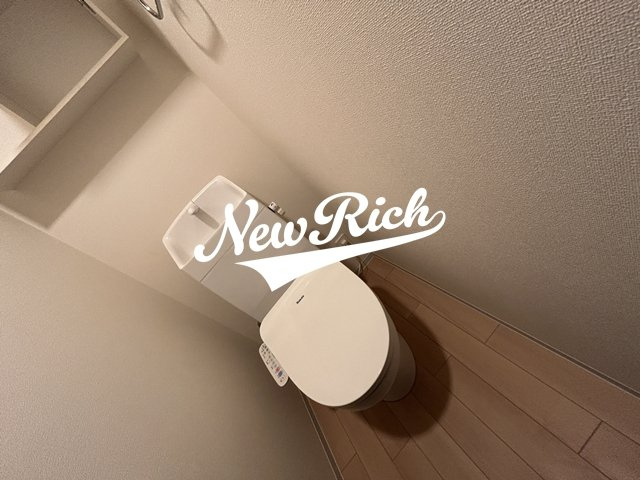 前橋市駒形町のアパートのトイレ