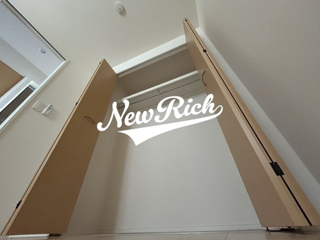 前橋市駒形町のアパートの収納