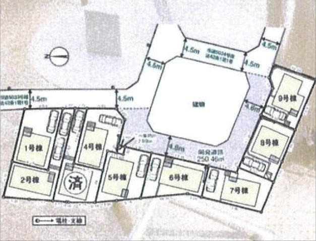 【区画図】 | 新座市畑中第２８　全９棟　4号棟 | 4号棟