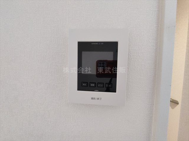 【セキュリティ】 | 新座市畑中第２８　全９棟　4号棟 | TVモニター付インターホン