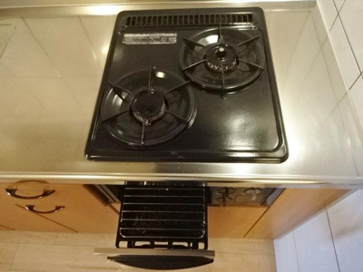 【キッチン】 | シェレン・バウム・Ｆ | 2口コンロ