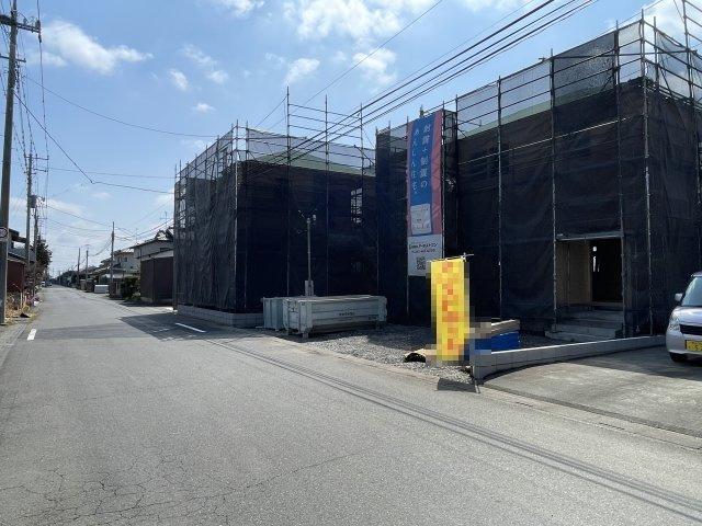 【前面道路含む現地写真】 | 深谷市中瀬第1  クレイドルガーデン　新築戸建　全2棟　1号棟 | 3月28日撮影