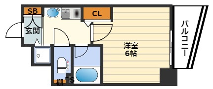 エスリード同心第3の間取り