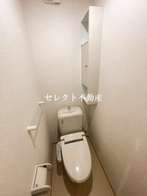 【トイレ】 | メゾンＫ・ＭⅠ | 落ち着いた色調のトイレです