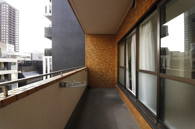 【バルコニー】 | ダイアパレス順慶町 | 明るい南向きバルコニー