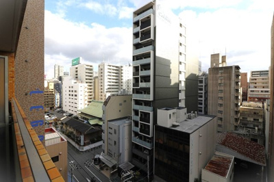 【展望】 | ダイアパレス順慶町 | バルコニーからの眺望