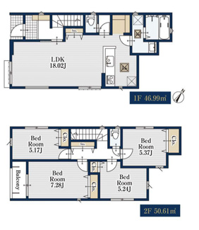  | 【名古屋市中村区日ノ宮町3丁目98-4新築戸建1号棟】✨️仲介手数料無料✨️千成小学校・豊国中学校