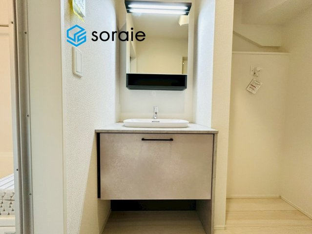 戸建 所沢市和ケ原１丁目の独立洗面台|令和8年4月27日撮影。