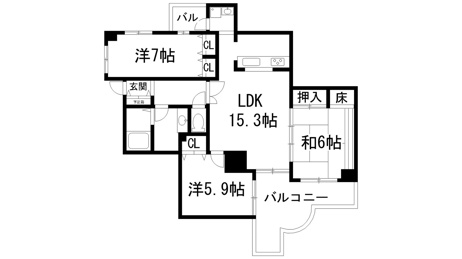 【間取り】