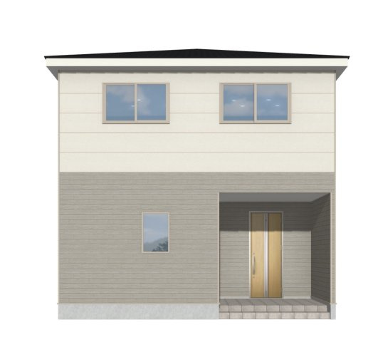 【完成予想図】 | 深谷市中瀬第1  クレイドルガーデン　新築戸建　全2棟　2号棟