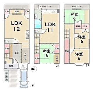 【間取り】 | 中京区壬生森町