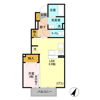 【間取り】 | グレイス コート 若草