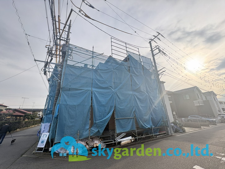 藤沢市湘南台４丁目　新築戸建　全２棟１号棟の外観