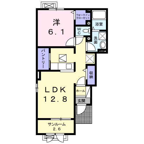 メゾン　ド　トパーズの間取り