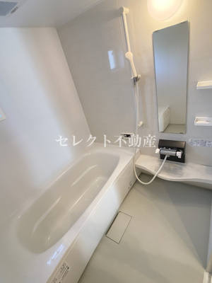 【浴室】 | ライジングサン西宮 A棟 | 【ライジングサン西宮 A棟】ライジングサン西宮A棟105 追い焚き付一坪風呂