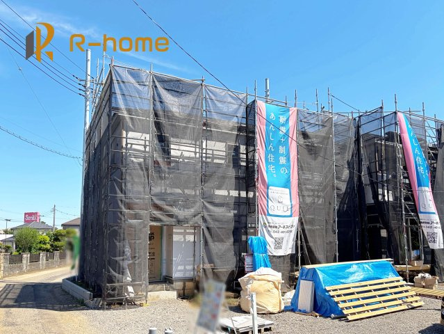 つくばみらい市小絹第4　新築戸建て　1号棟の外観|ご予約を頂ければ、『平日』はもちろん『早朝』や『夜間』もご見学可能です♪お気軽にお申し付けください♪