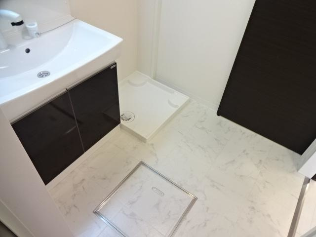 ユニヴァリィ・ラメールの洗面所|洗面