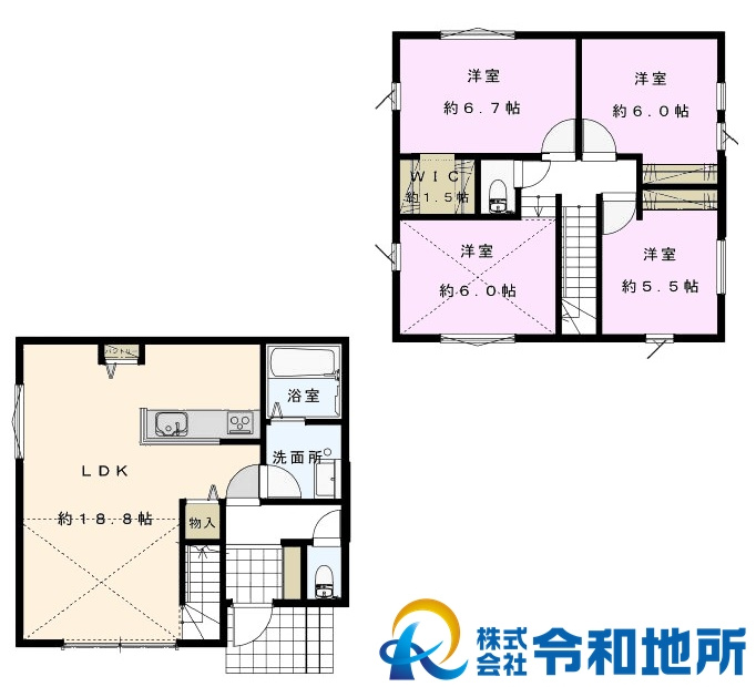 新築戸建　高座郡寒川町小谷1丁目の間取り|暮らしやすさを追求、ファミリータイプの４LDK♪