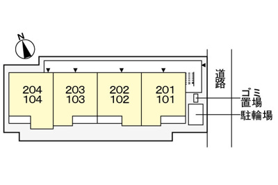 【区画図】 | プリマヴェーラ和弘Ⅰ