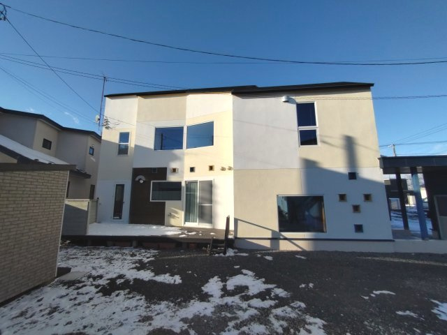 新釧路町　中古住宅の外観
