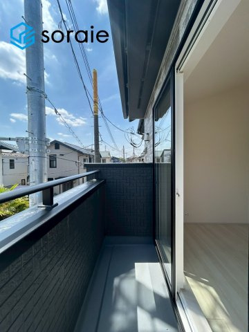 川越市山田　新築戸建のバルコニー|4/26　撮影