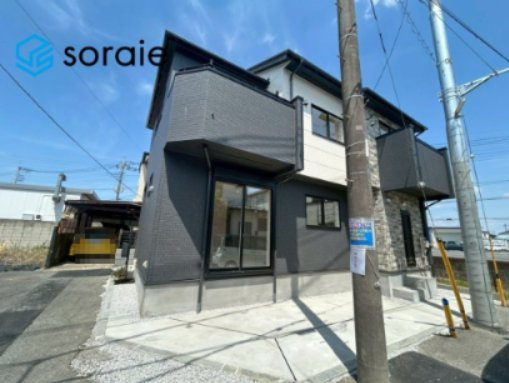  川越市山田　新築戸建の外観|4/26　撮影