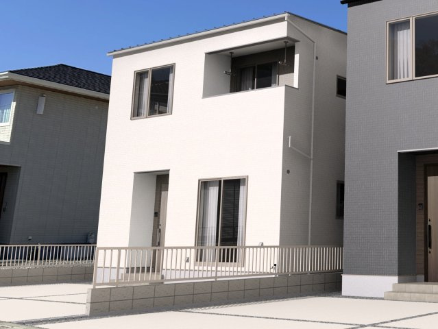 高知市鴨部 ⑧ 新築戸建ての完成予想図|⑧