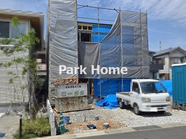 高知市鴨部 ⑧ 新築戸建ての前面道路含む現地写真