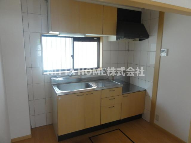 ハイツエスポアのキッチン|オープンタイプのキッチンです＊