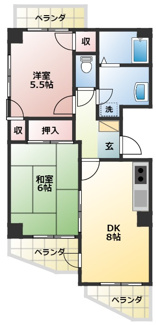 【間取り】 | 三高・サンアヴェニュー
