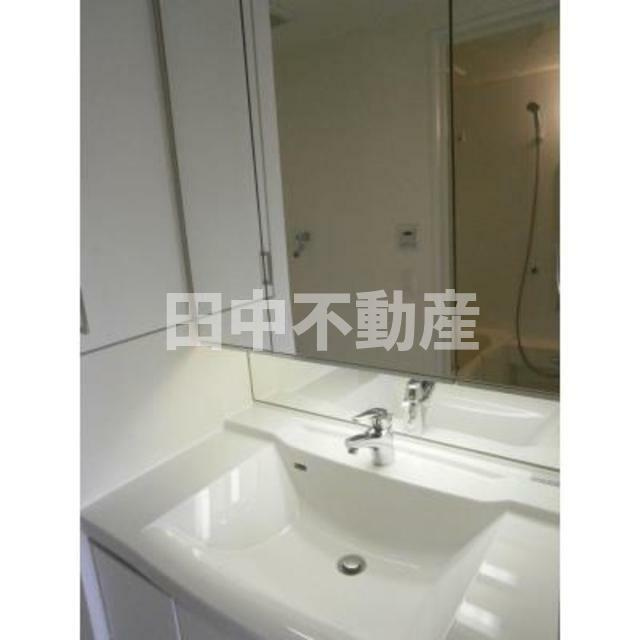 パークキューブ代々木富ヶ谷の洗面所