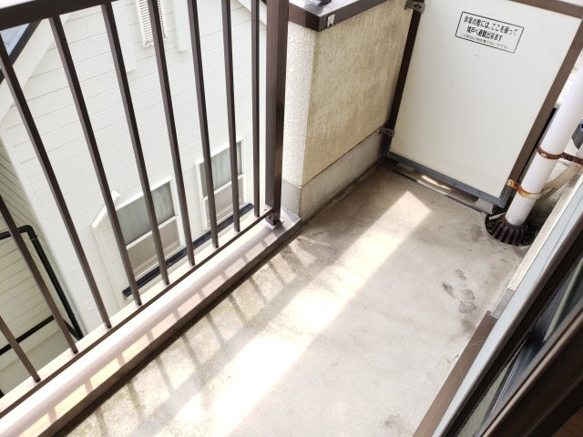 セナリオフラット新小岩のバルコニー