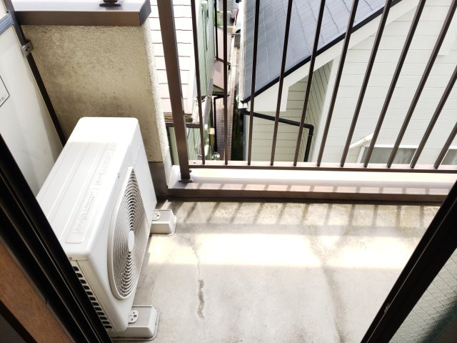 セナリオフラット新小岩のバルコニー