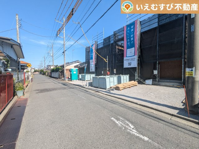 Cradle garden　行田市向町第2の前面道路含む現地写真