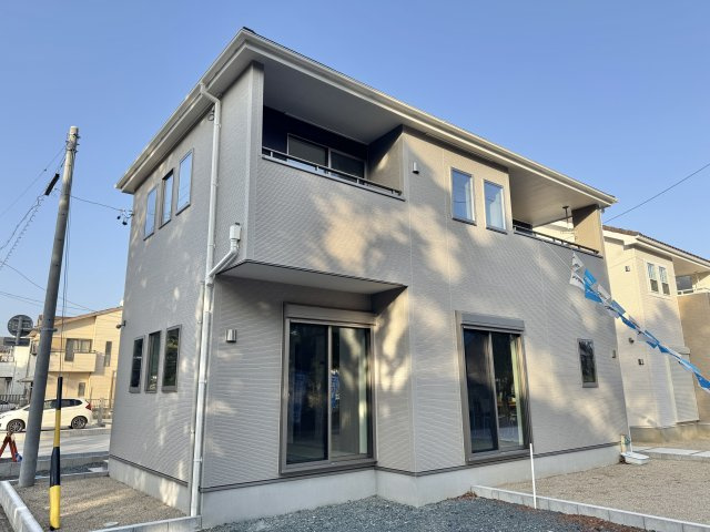 いろどりアイタウン浜松市中央区遠州浜2丁目　6号棟の外観|ナチュラルな色味の外観です。