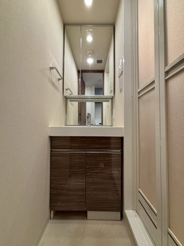 エステムコート横濱大口の独立洗面台|エステムコート横濱大口