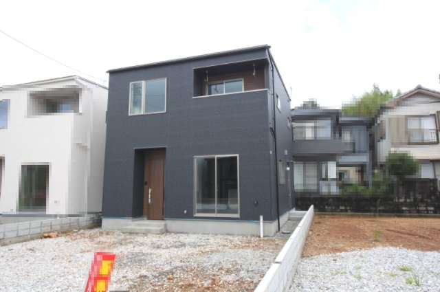 鴨部【特別価格　８月末まで】新築戸建　⑨　プレミアム仕様（全2区画）の外観|⑨　