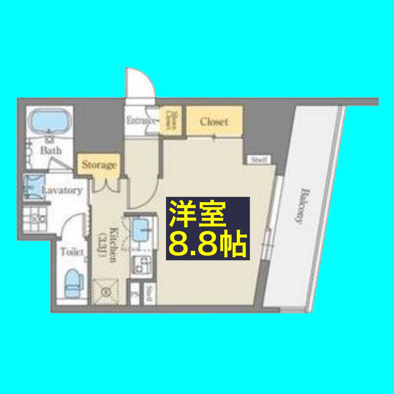 CORNES　HOUSE　NAGOYAの間取り
