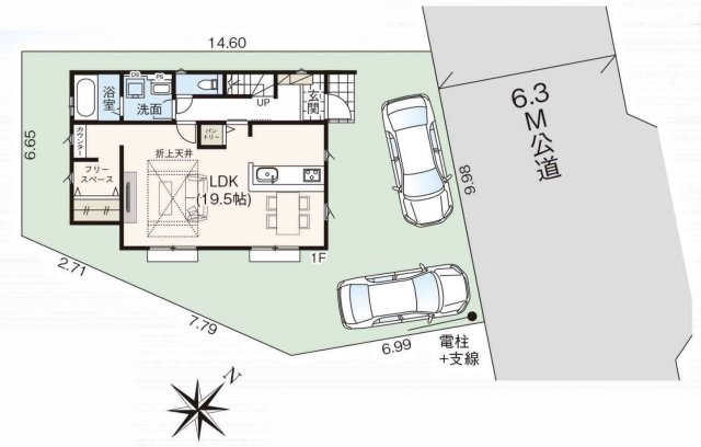 【区画図】 | 嵐山町志賀4期　GRAFARE　新築戸建　全1棟　