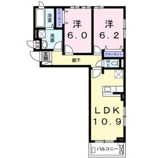 【間取り】 | リアン　ボヌール　鶴見緑地