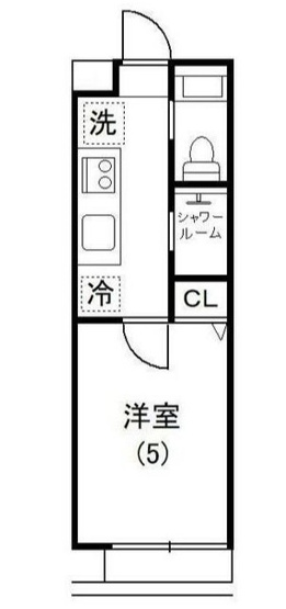 【間取り】 | アイビーV | 1Kの間取り！