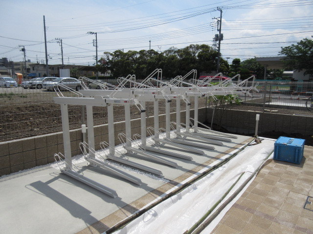 足立区西加平２丁目の賃貸マンションのその他共用部分|★自転車置き場★